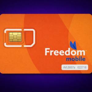 ???? Canada Freedom Mobile Sim card