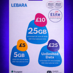 🇬🇧 UK Lebara SIM Card